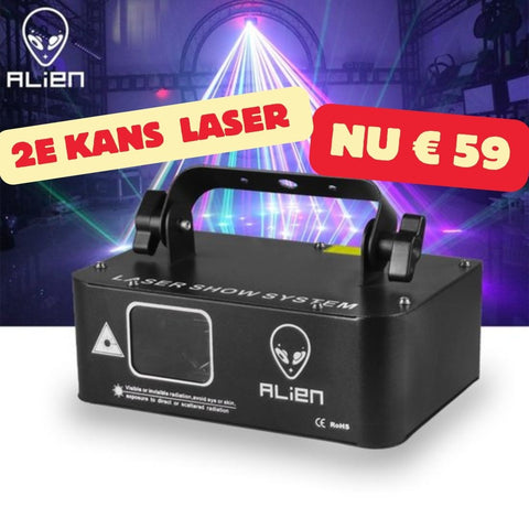 2 de kans 500 Mw Professionele Full Color Laser