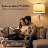 Moderne Vloerlamp met Plank