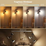 LED Vloerlamp Dimbaar RGB met Afstandsbediening -Moderne Staande Lamp