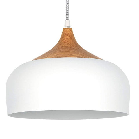 Hanglamp Led Scandinavisch Nordic Wit  30.5cm
