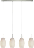 Hanglamp 4 lichts Modern Wit