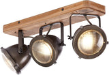Retro plafondspot dimbaar plafondlamp spots vintage lamp