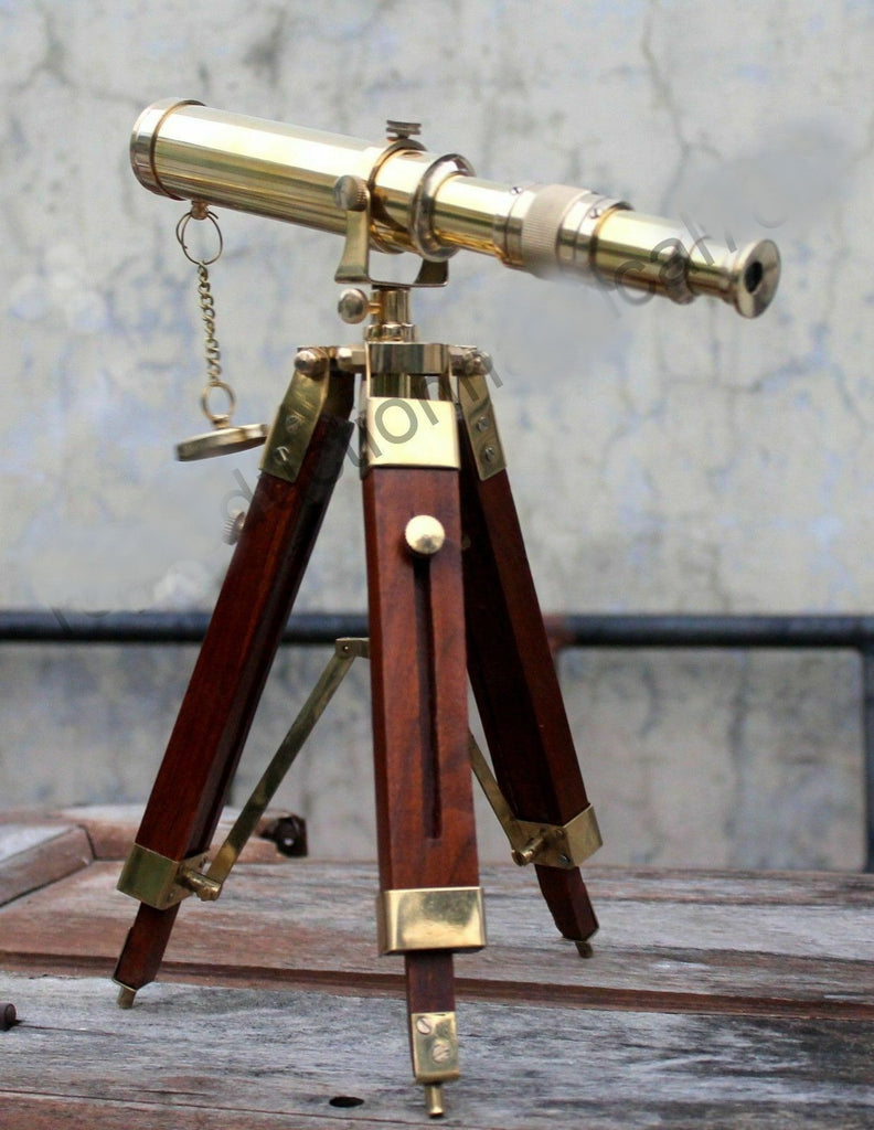 Kruiden Vergelden Vloeibaar Vintage Telescoop antiek verrekijker sterrenkijker Nautisch – Bluebell Shop