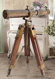 Telescoop / verrekijker op statief vintage nautisch antiek