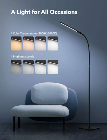 anyts Led-bureaulamp, klembaar, traploos dimbaar anyts Led-bureaulamp, klembaar, traploos dimbaar