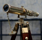 Vintage Telescoop antiek verrekijker sterrenkijker Nautisch