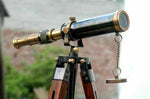 Telescoop Verrekijker op Statief , Vintage , Maritiem , Zeevaart , Nautisch ,  Scheepvaart