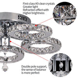 Softlite LED Plafondlamp Kristal , 55 Watt , Led Lamp , Plafonnière