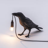 Vogel Lamp - Raaf - Kraai - Bureaulamp - Vogellamp - kamerlamp